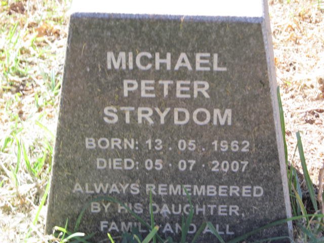 STRYDOM Michael Peter 1962-2007