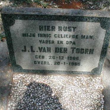 TOORN J.L., van der 1906-1956