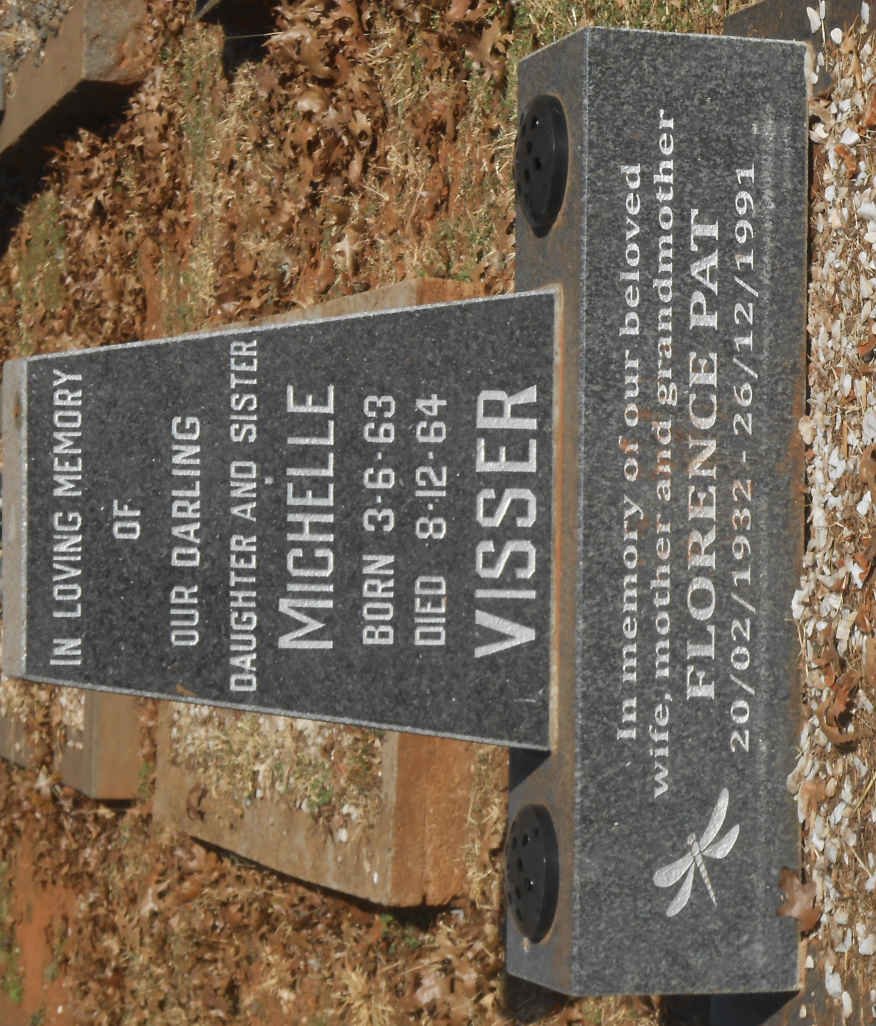 VISSER Florence Pat 1932-1991 :: VISSER Michelle 1963-1964