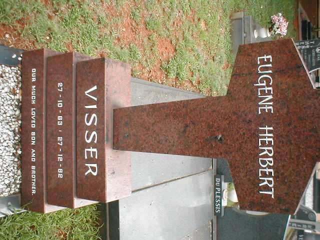 VISSER Eugene Herbert 1963-1982