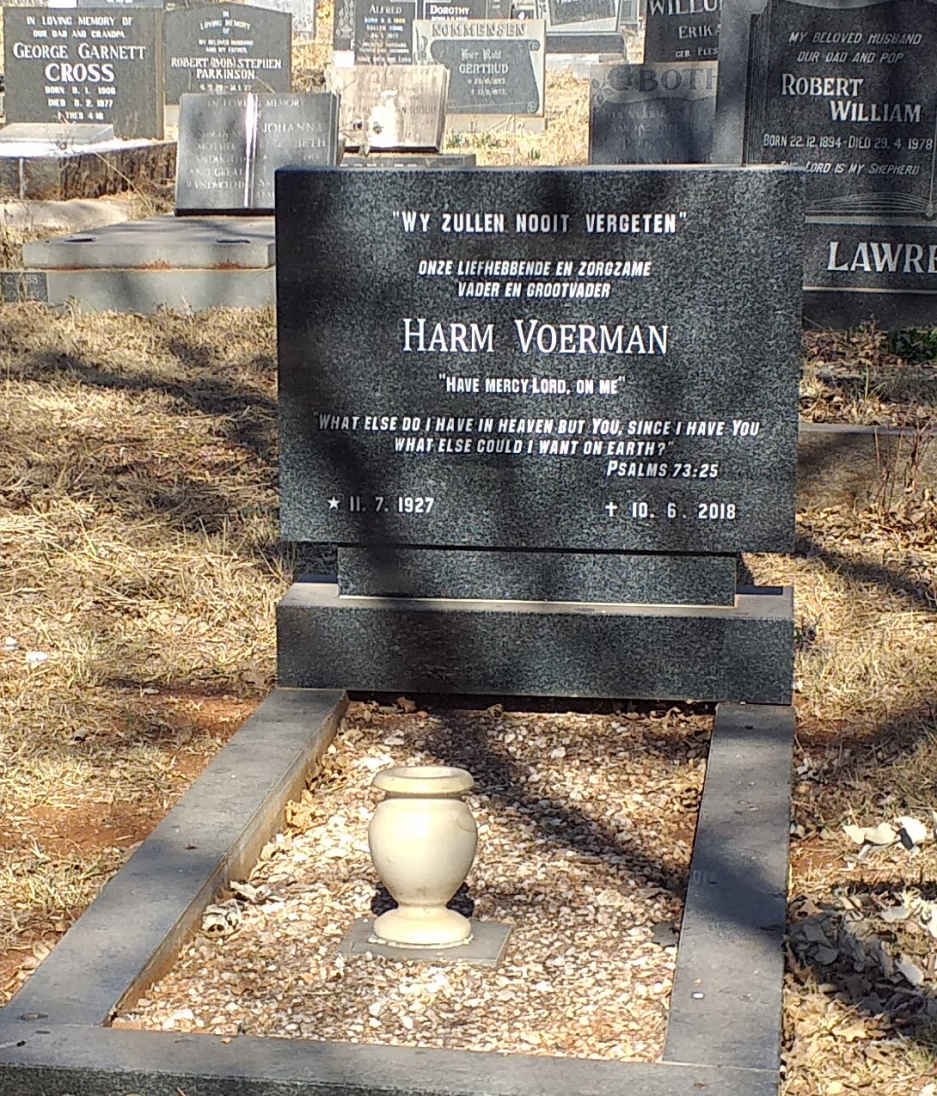 VOERMAN Harm 1927-2018