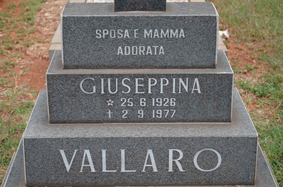 VALLARO Giuseppina 1926-1977