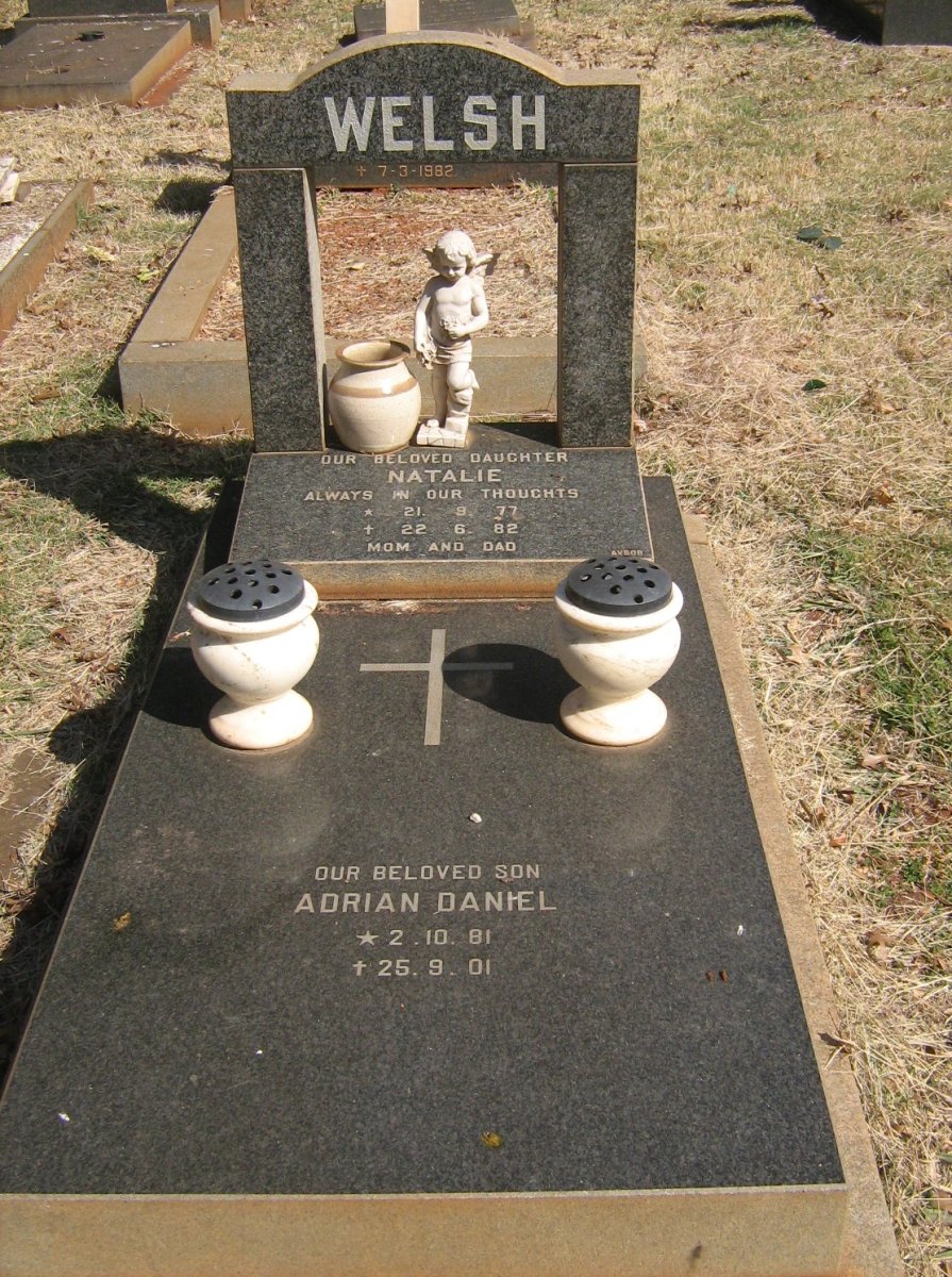 WELSH Cedric John 1952-2020 :: WELSH Natalie 1977-1982 :: WELSH Adrian Daniel 1981-2001 _1