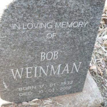 WEINMAN Bob 1932-2002