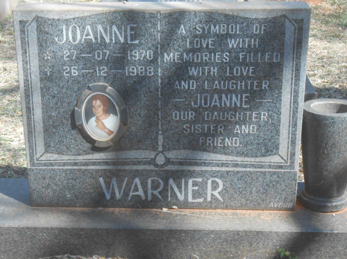 WARNER Joanne 1970-1988