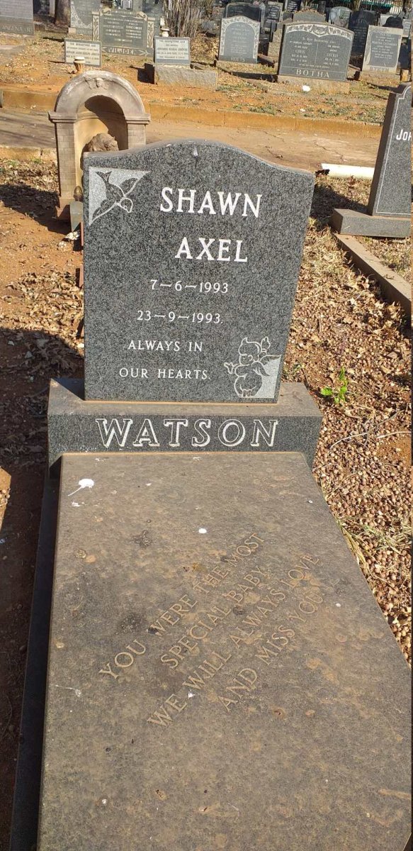 WATSON Shawn Axel 1993-1993