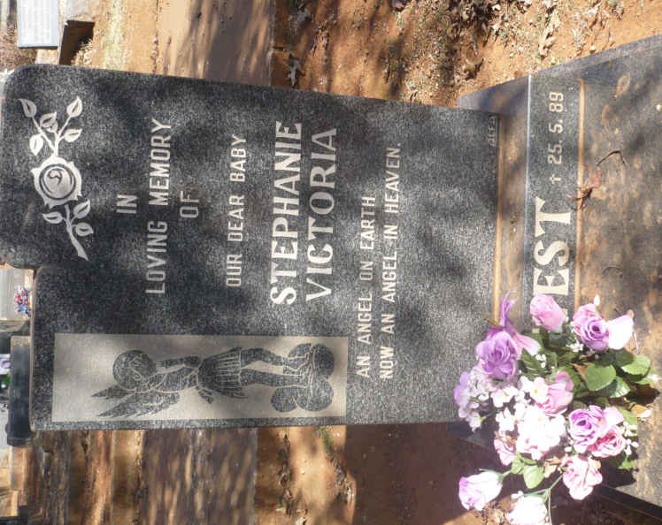 WEST Stephanie Victoria 1987-1989