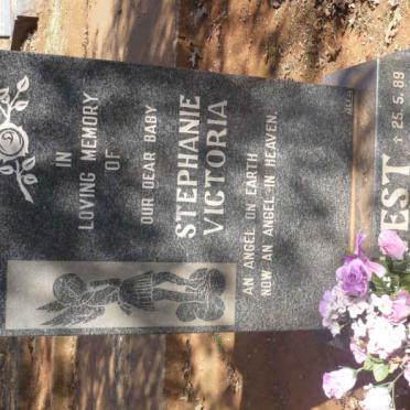 WEST Stephanie Victoria 1987-1989