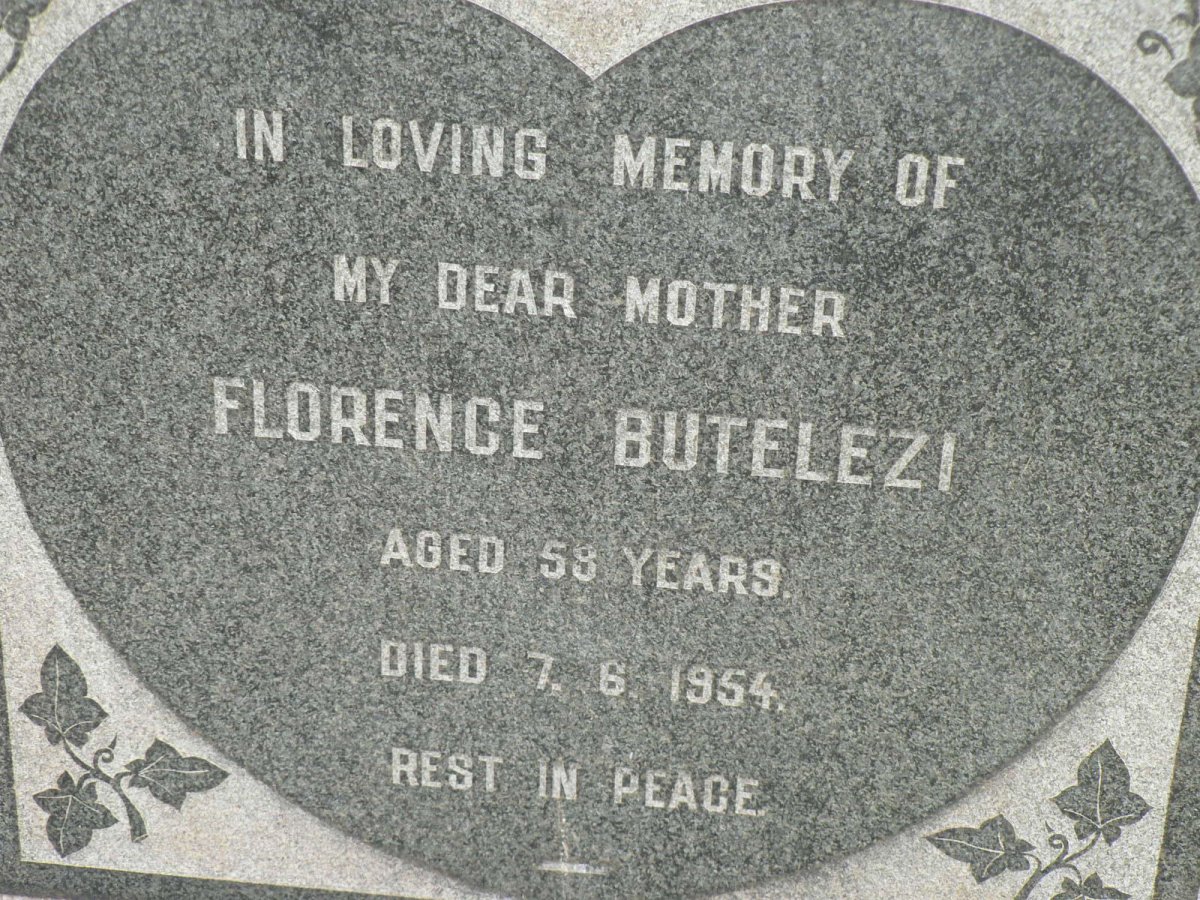 BUTELEZI Florence -1954