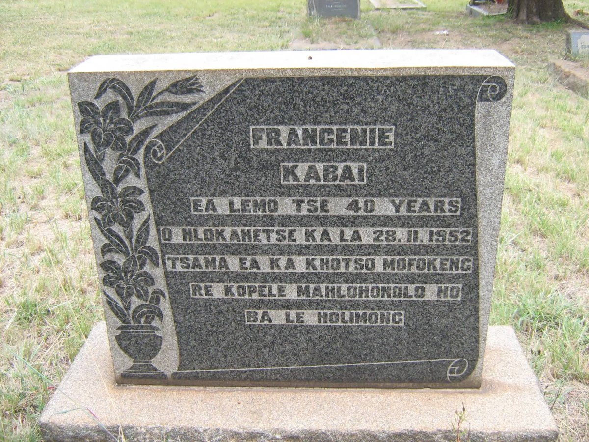 KABAI Frangenie -1952