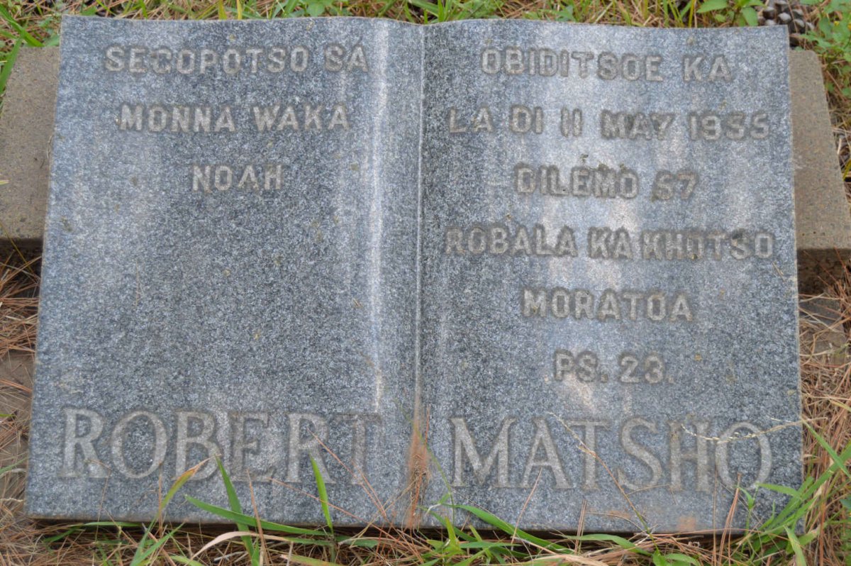 MATSHO Robert -1955