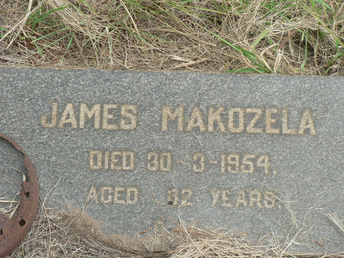 MAKOZELA James -1954