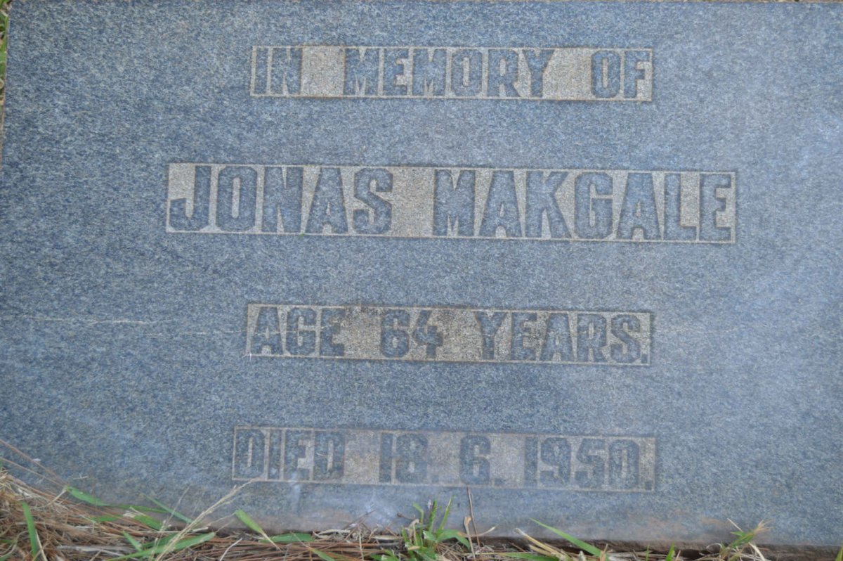 MAKGALE Jonas -1950