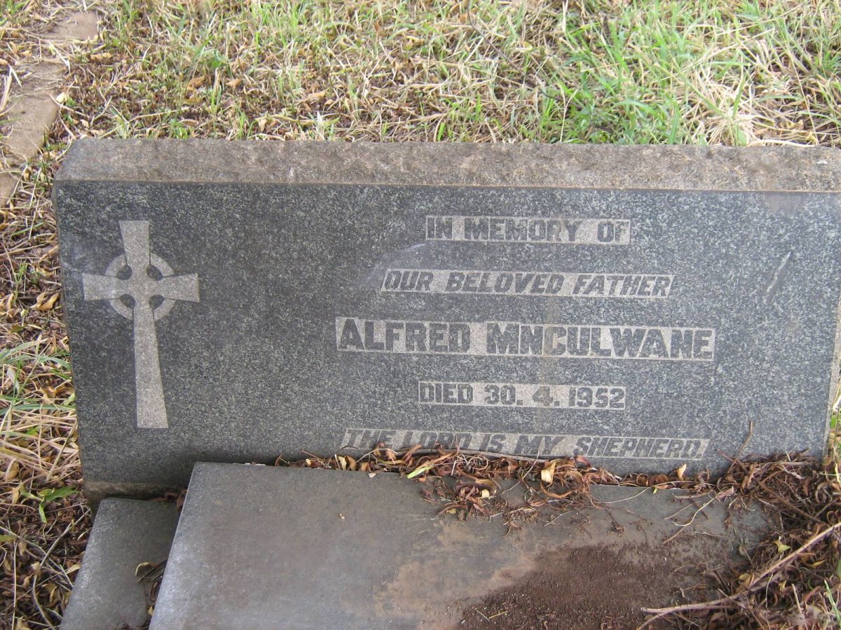 MNCULWANE Alfred -1952