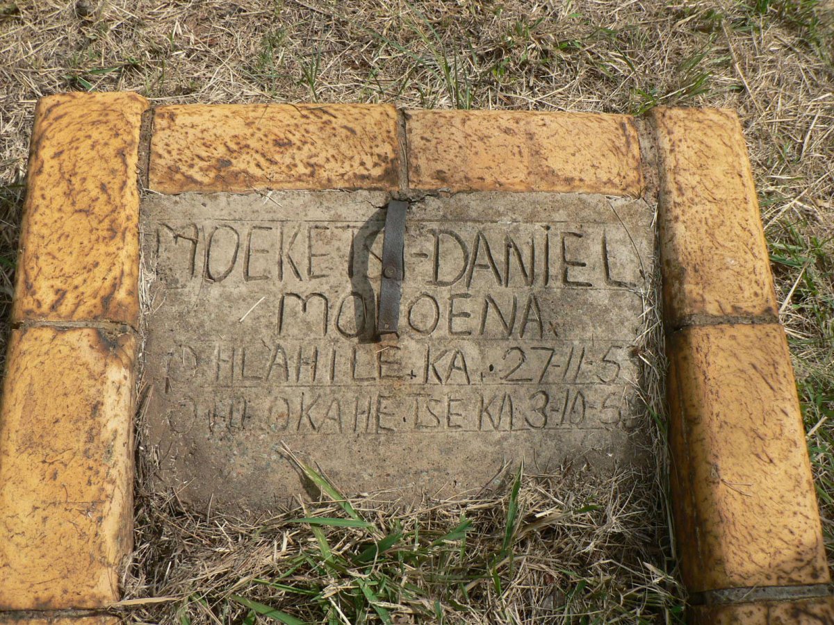MOKOENA Daniel Moeketsi