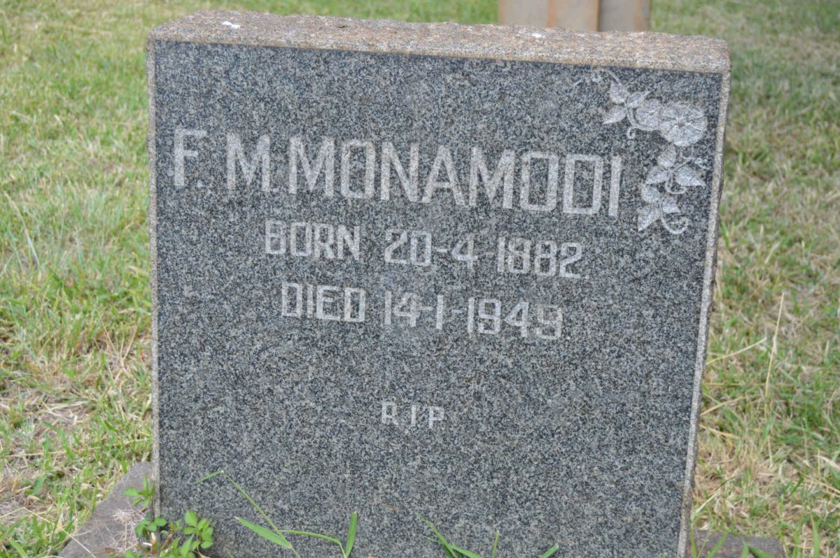 MONAMODI F.M. 1882-1949
