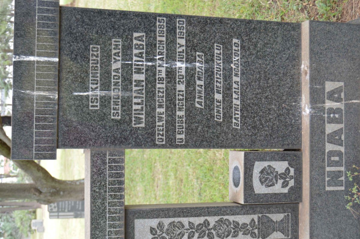 NDABA William 1885-1950