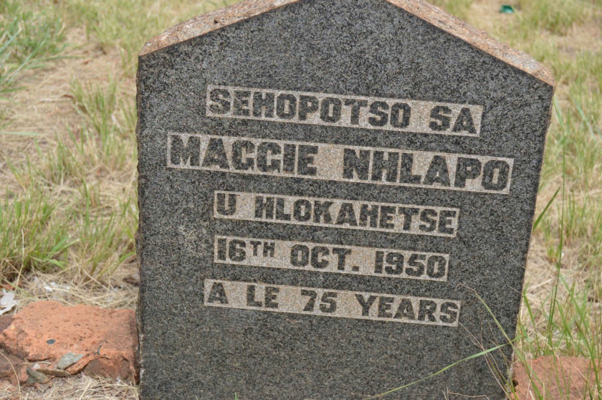 NHLAPO Maggie -1950