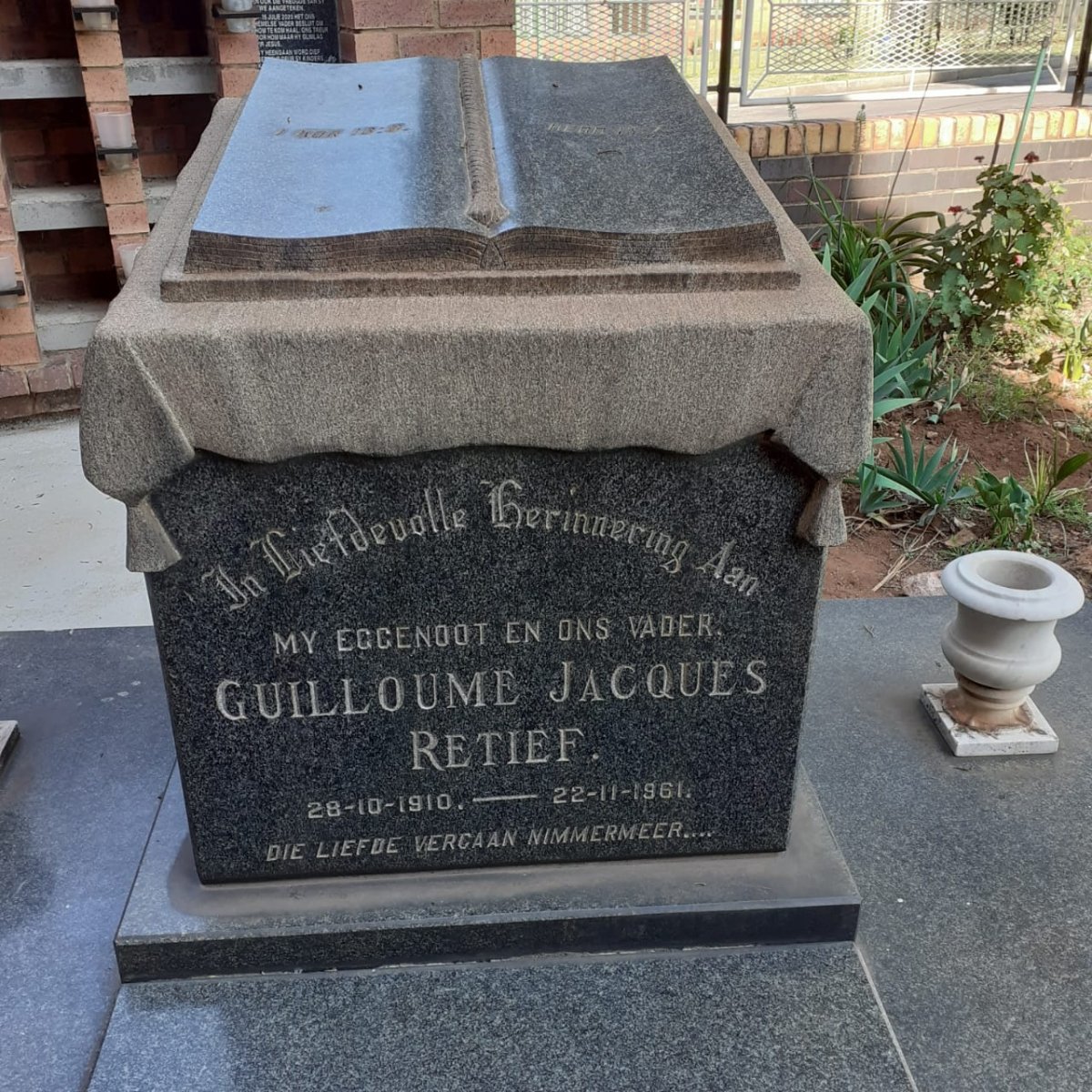 RETIEF Guilloume Jacques 1910-1961