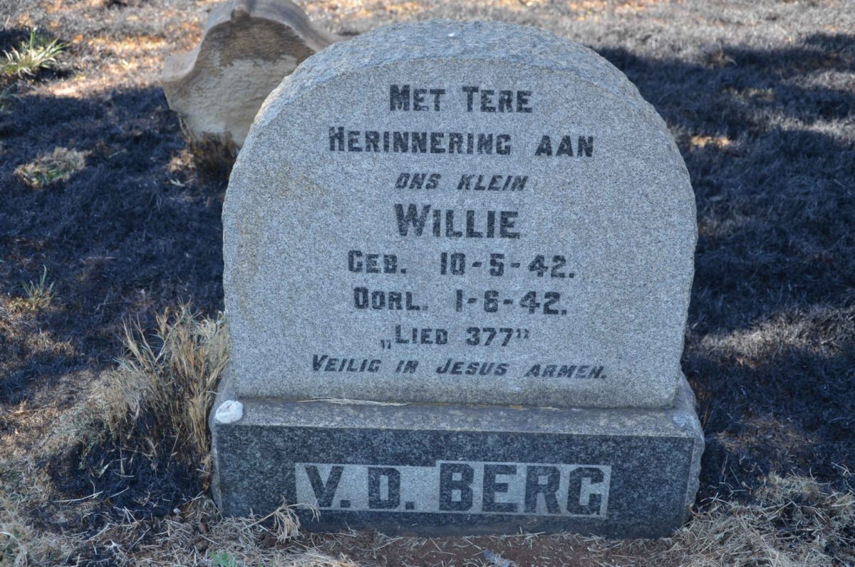 BERG Willie, v.d. 1942-1942