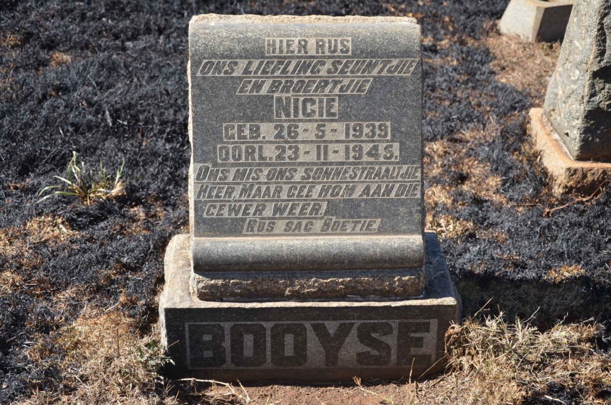 BOOYSE Nicie 1939-1945