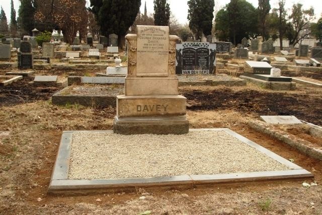 DAVEY George Bernard 1888-1938 
