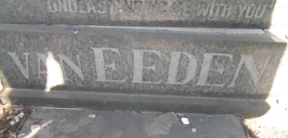 EEDEN Stephanus Jacobus, van 1914-1974
