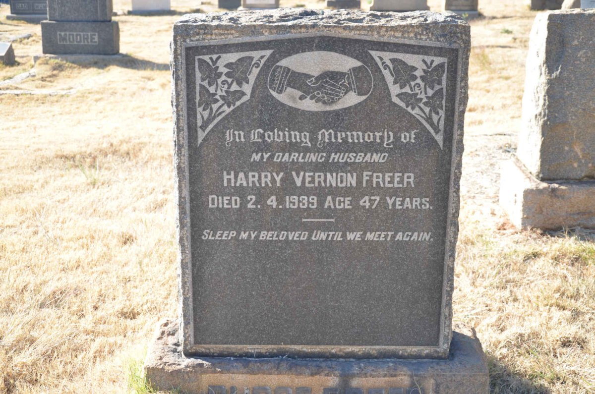 FREER Harry Vernon -1939