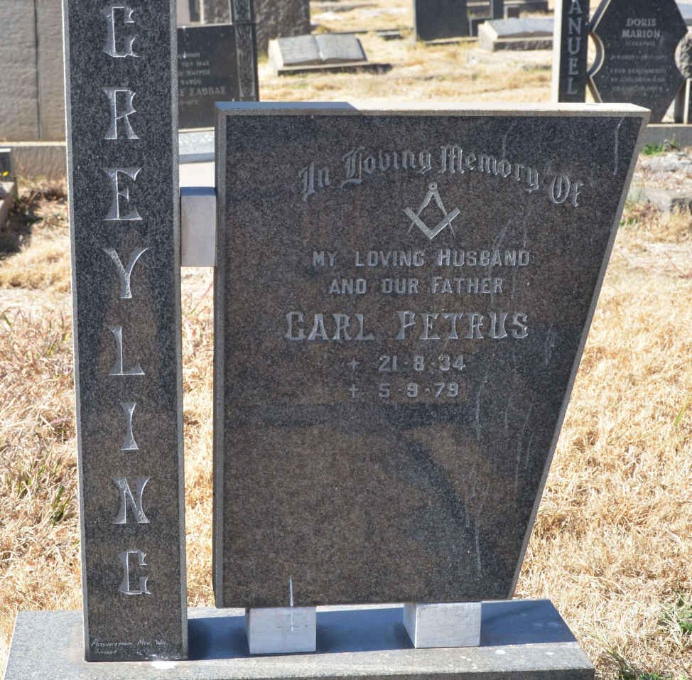 GREYLING Carl Petrus 1934-1979