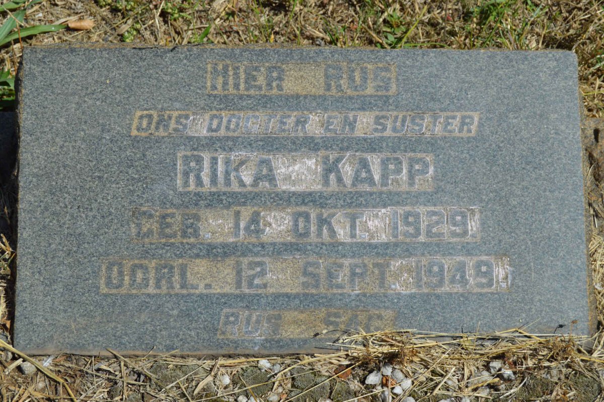 KAPP Rika 1929-1949