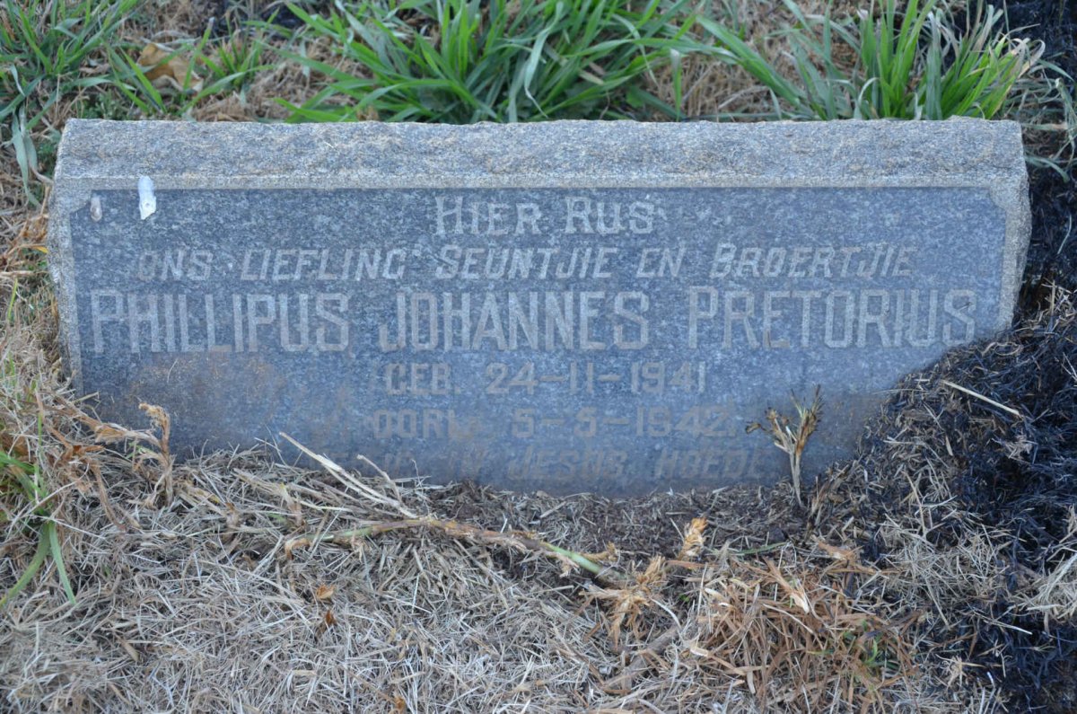 PRETORIUS Phillipus Johannes 1941-1942