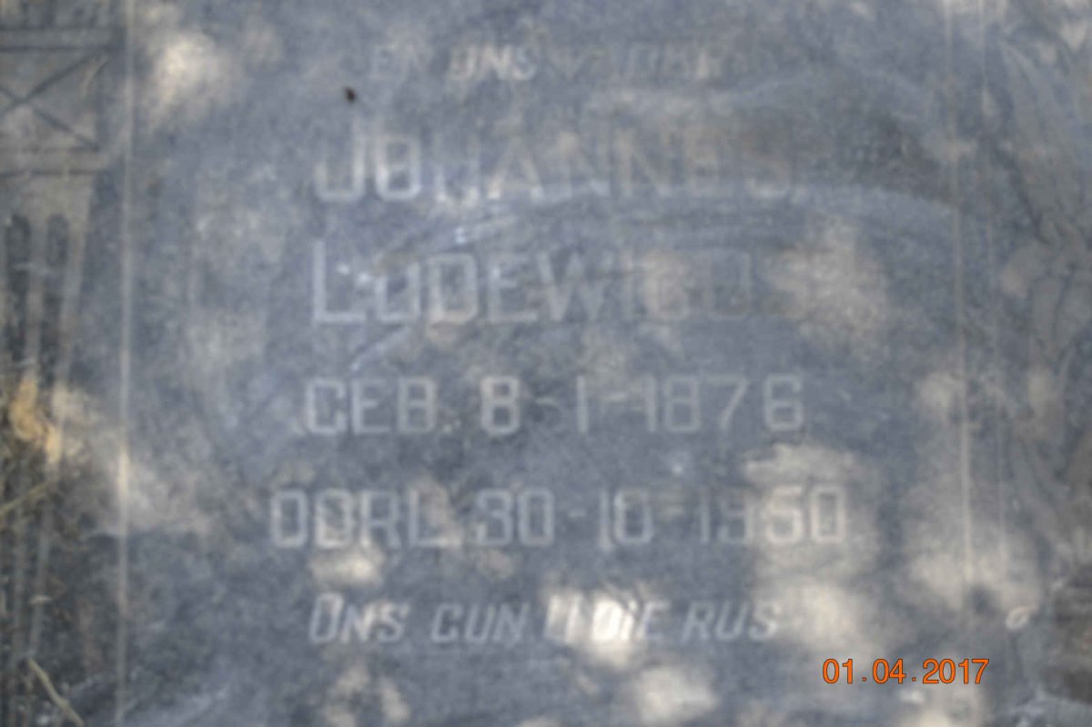 PRETORIUS Johannes Lodewicus 1876-1960