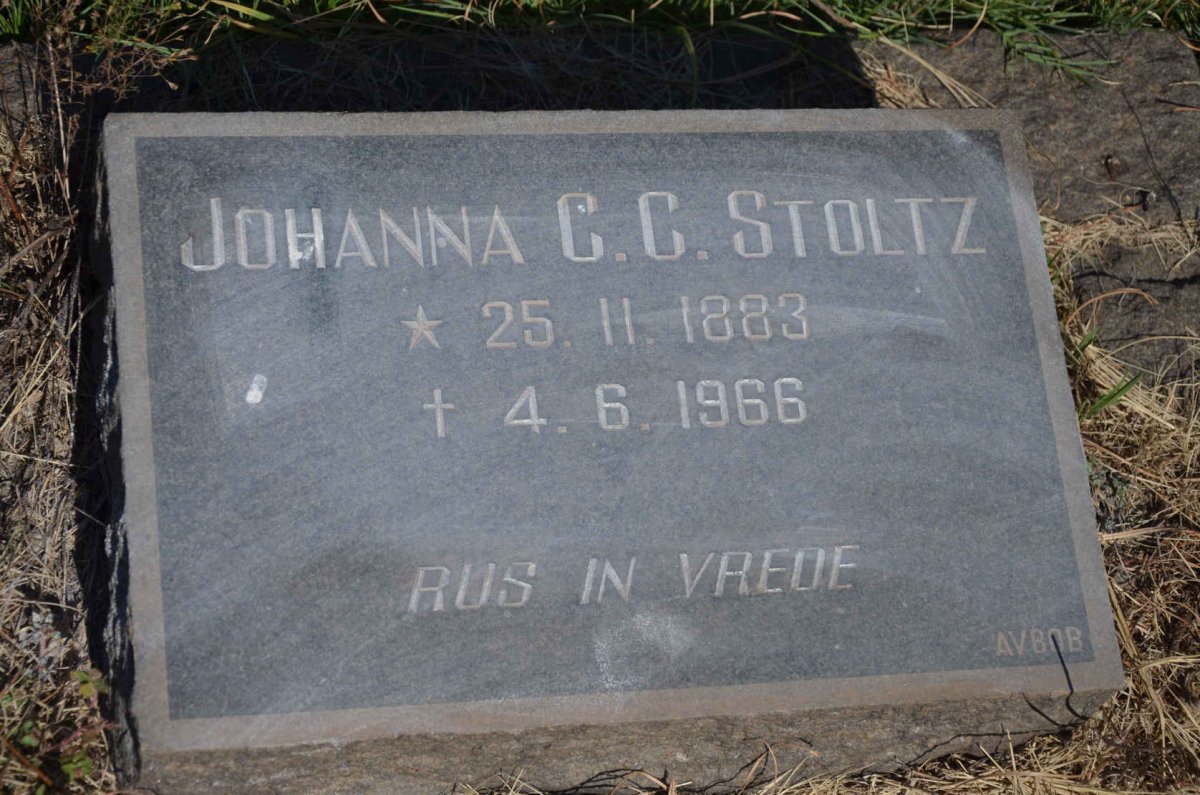 STOLTZ Johanna C.C. 1883-1966