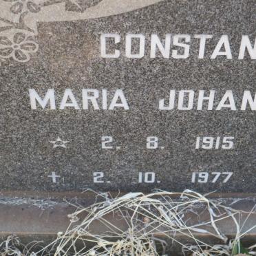 BADENHORST Johannes Urbanus 1915-1996 &amp; Constance Maria Johanna 1915-1977