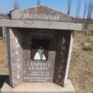 HLONGWANE Lindiwe Mary 1981-2009