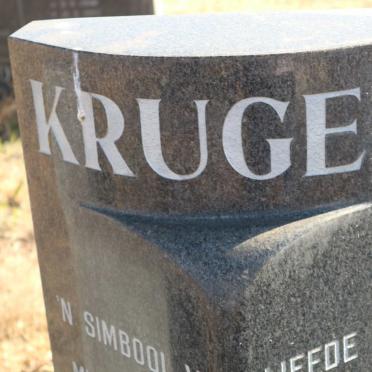 KRUGER Gert H.J. 1910-1977 &amp; Theunisina J. 1914-1998