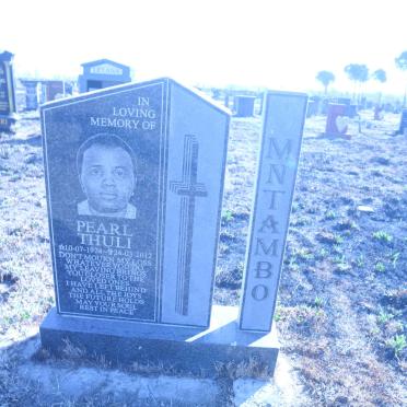 MNTAMBO Pearl Thuli 1974-2012