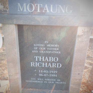 MOTAUNG Thabo Richard 1939-1994