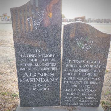 MASIDANE Agnes 1933-2011