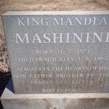 MASHININI King Mandla 1973-1993