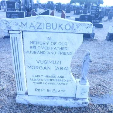 MAZIBUKO Vusimuzi Morgan