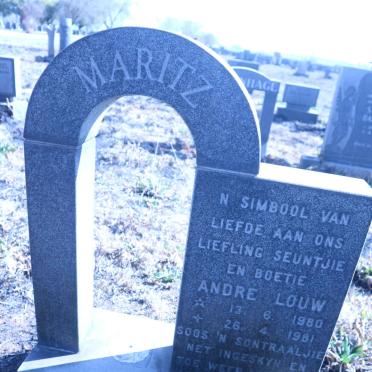 MARITZ Andre Louw 1980-1981