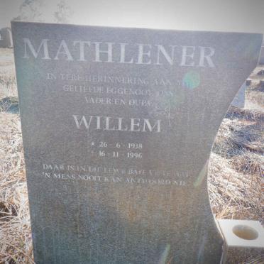 MATHLENER Willem 1938-1996