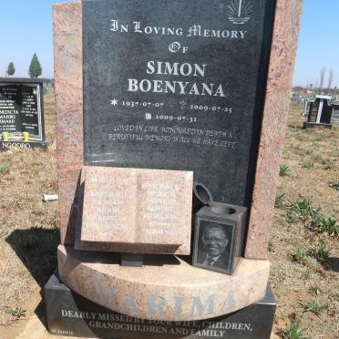 MARIMA Simon Boenyana 1937-2009