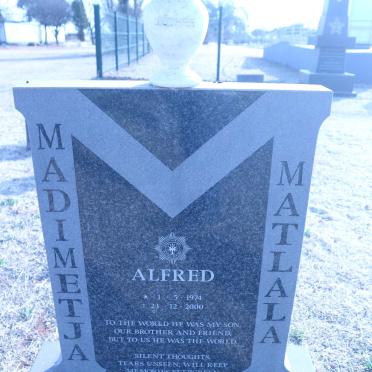 MATLALA Madimetja Alfred 1974-2000