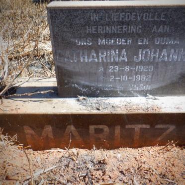 MARITZ Catharina Johanna 1920-1982