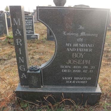 MARINGA Boy Joseph 1938-1998