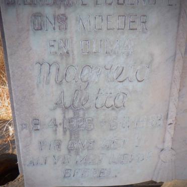 NOORDWYK Nicolaas Johannes, van 1916-1985 &amp; Magrieta Aletta 1926-1983