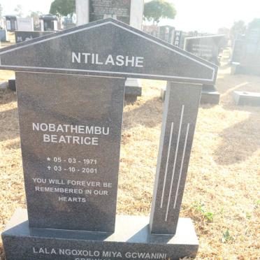 NTILASHE Nobathembu Beatrice 1971-2001