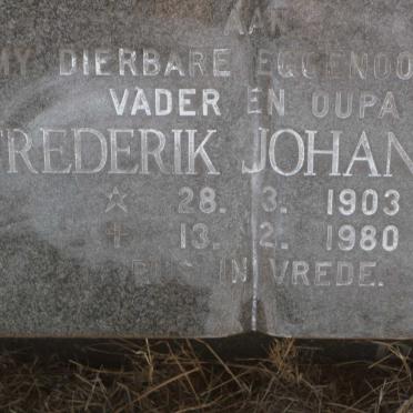 POTGIETER Frederik Johannes 1903-1980 &amp; Martha Susanna 1908-2001